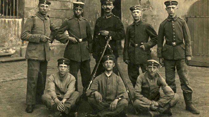 Bild von Elo Wilhelm Sambo im Eisenbahnregiment Nr. 1