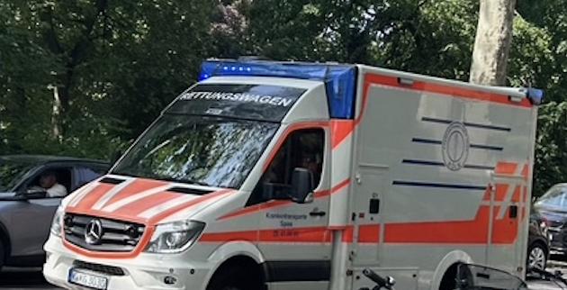 Feuerwehrwagen in Köln